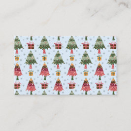 Christmas Trees 2 Visitkort