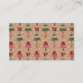 Christmas Trees 3 Visitkort