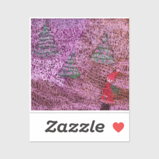 Christmas trees klistermärken