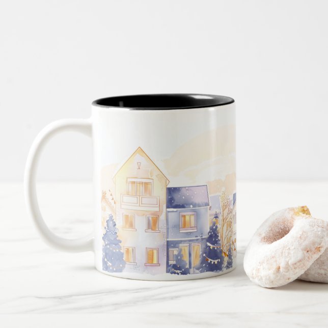  Christmas Två-Tonad Mugg (Med munk)
