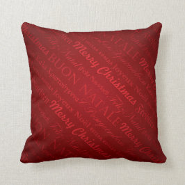 CHRISTMAS TYPOGRAPHY | PILLOW KUDDE