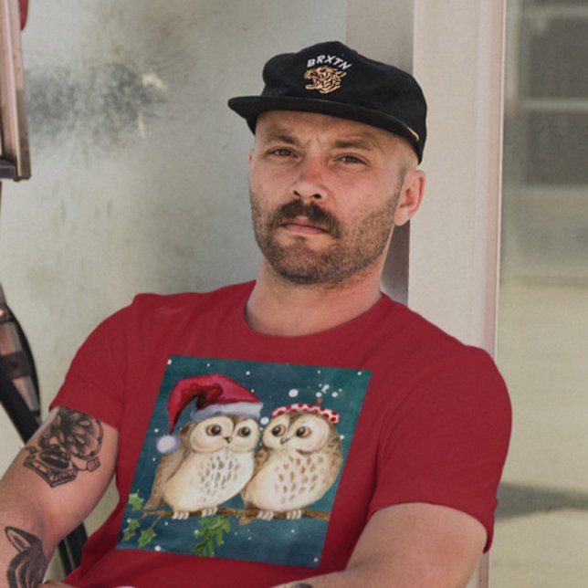 CHRISTMAS UGGLA UGGLOR T-SHIRTS (Skapare uppladdad)