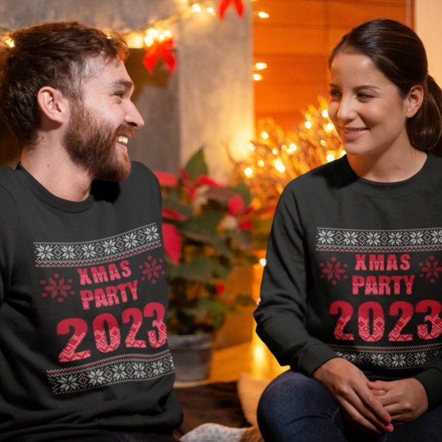 CHRISTMAS UGLY SWEATER CHRISTMAS PARTY2023 T SHIRT (Skapare uppladdad)