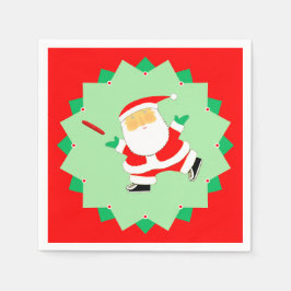 Christmas Ultimate Frisbee Pappersservett