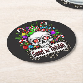 Christmas Underlägg Papper Rund