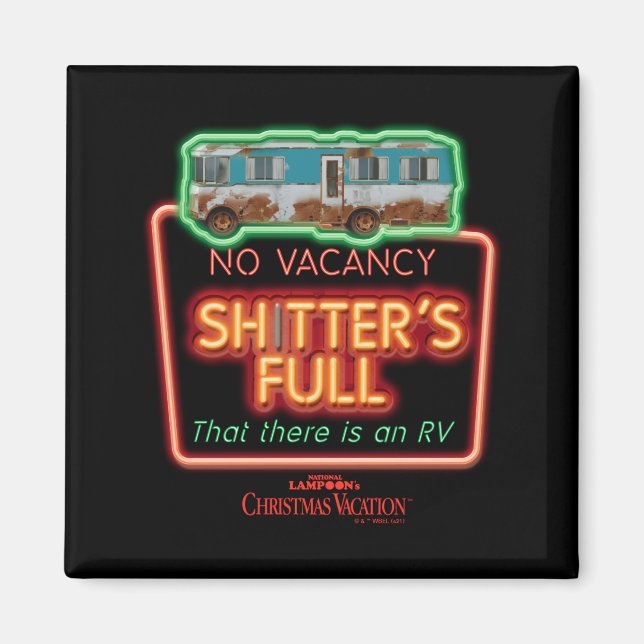 Christmas Vacation Ters Full Neon Sign  Magnet (Framsidan)