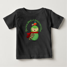 CHRISTMAS VERKLIGA SPRITT ÄR KÄRLEK T SHIRT