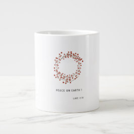 Christmas Verse Mug Luke 2:14 Jumbo Mugg