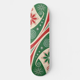 Christmas Vibes Mini Skateboard Bräda 18,5 Cm