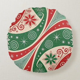 Christmas Vibes Rund Kudde