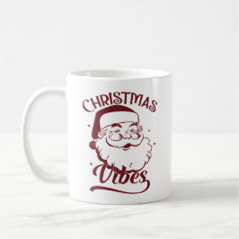 Christmas Vibes Vintage Design Kaffemugg