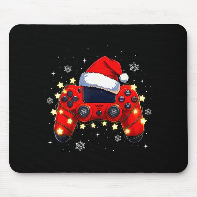 Christmas Video Game Controller Santa Hat Gamer Bo Musmatta (Framsidan)