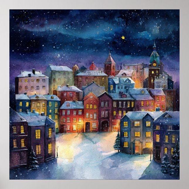 Christmas Village Poster (Framsidan)