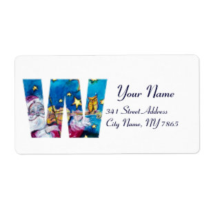 CHRISTMAS W BREV / INSPIRED SANTA MONOGRAM FRAKTSEDEL