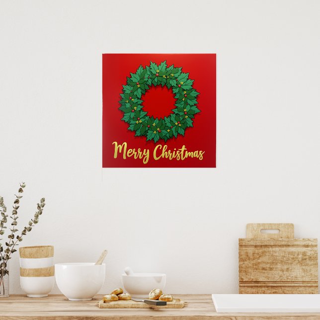 Christmas wans poster (Kök)