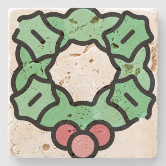 Christmas wans stenunderlägg (Framsidan)