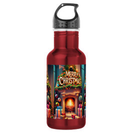 christmas Water Bottle