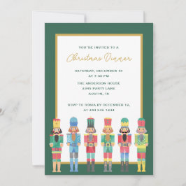 CHRISTMAS WATERCOLOR NUTCRACKER INBJUDNINGAR