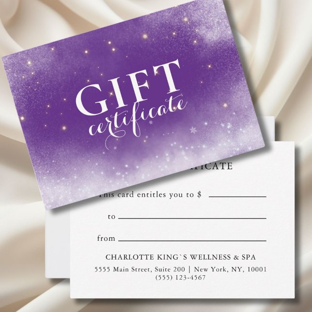 CHRISTMAS, WINTER, BUSINESS GIFT CERTIFICATE (CHRISTMAS, WINTER, BUSINESS GIFT CERTIFICATE
)