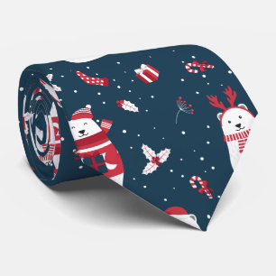 CHRISTMAS WINTER POLAR BEAR FAMILY MONOGRAM SLIPS