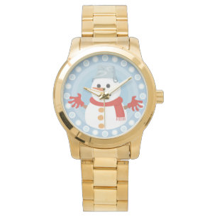 CHRISTMAS WINTER SNÖGUBBE ARMBANDSUR