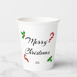Christmas Wishes Paper Cups