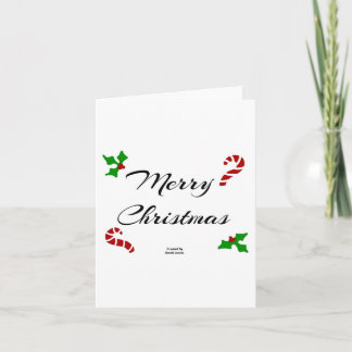 Christmas Wishes Small Greeting Card Tack Kort