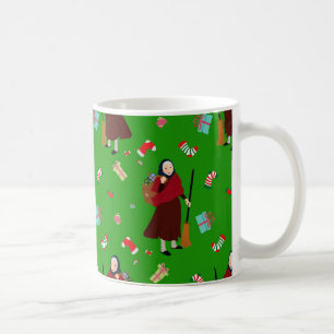 christmas witch Befana Kaffemugg