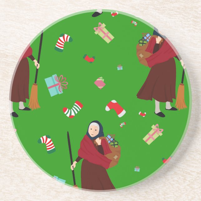 christmas witch Befana Underlägg (Framsidan)