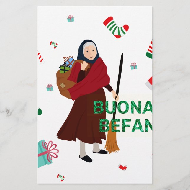 christmas Witch buona Befana (Framsida)