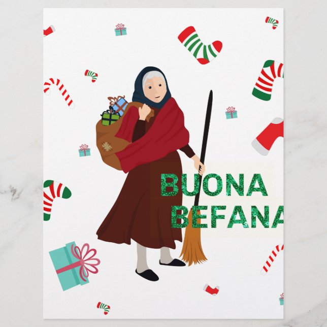 christmas Witch buona Befana (Framsida)