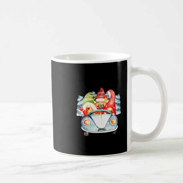 Christmas With My Gnomies Family Christmas Reunion Kaffemugg (Höger)