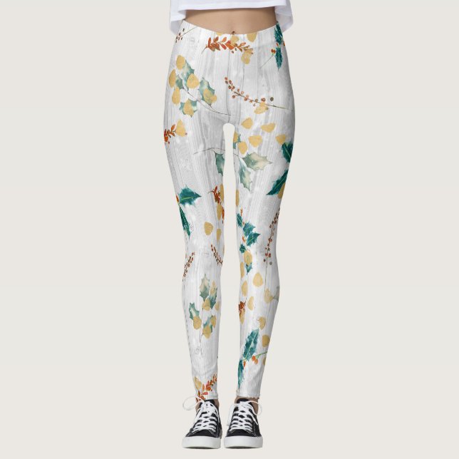 Christmas Wood Leggings (Framsida)