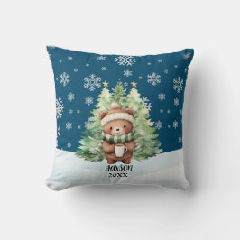 CHRISTMAS WOODLAND BEAR KUDDE