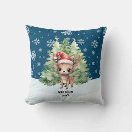CHRISTMAS WOODLAND REINDEER KUDDE