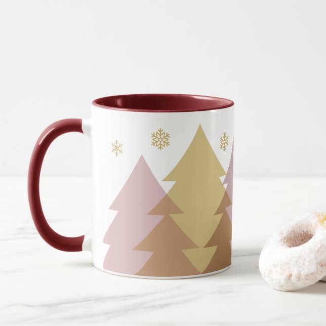 Christmas Woodlands Coffee Mug Mugg (Med munk)