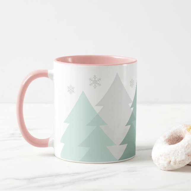 Christmas Woodlands Coffee Mug Mugg (Med munk)