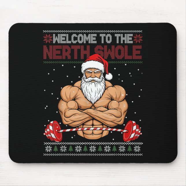 Christmas Workout Welcome To North Swole Xmas Gym  Musmatta (Framsidan)