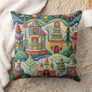 Christmas World  designer cushion Kudde