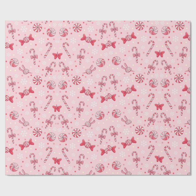 Christmas wrap presentpapper (Platt)