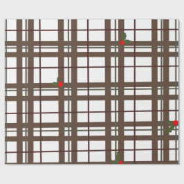 Christmas wrap presentpapper