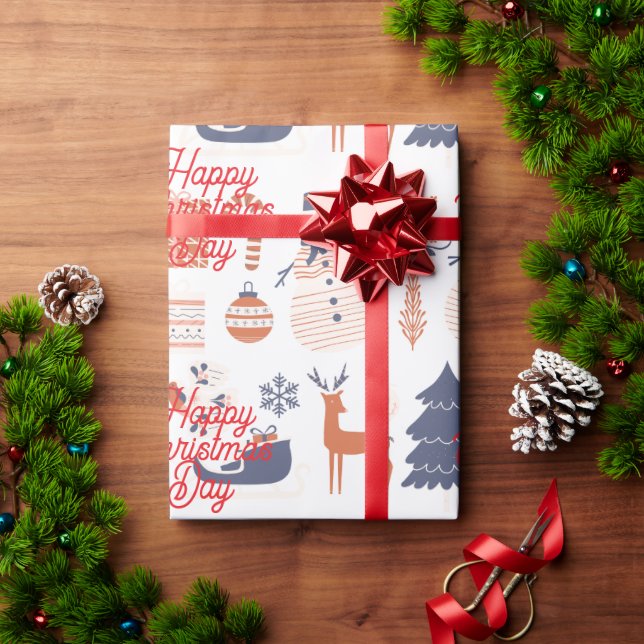 Christmas Wraping Paper Presentpapper (Julgåva)