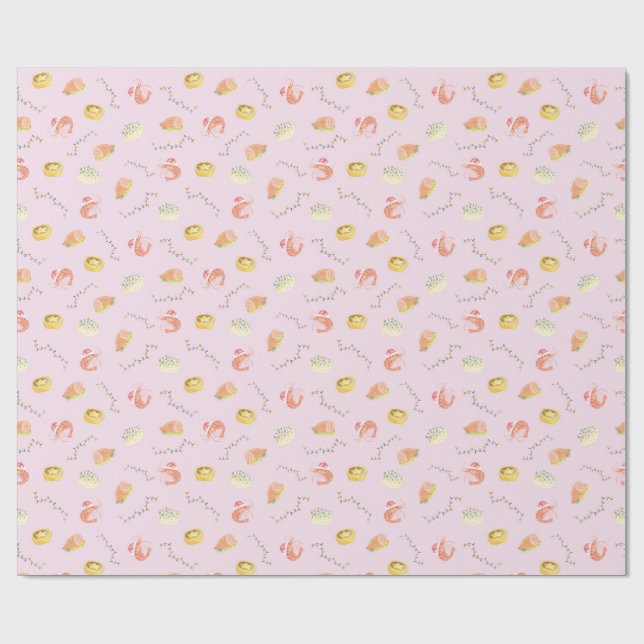 Christmas Wrapping Paper Presentpapper (Platt)