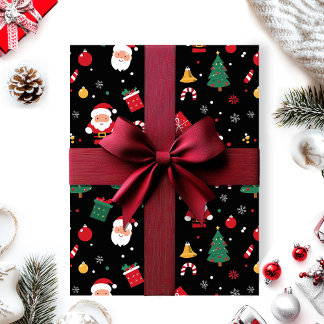 Christmas wrapping paper presentpapper