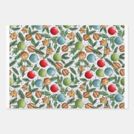 Christmas Wrapping Paper Sheet Set