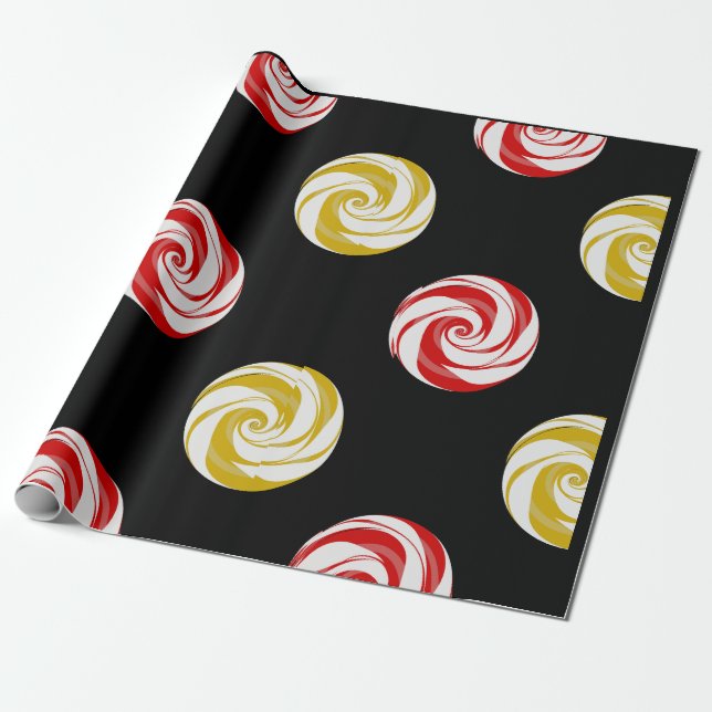 christmas Wrapping Papper Presentpapper (Utrullad)