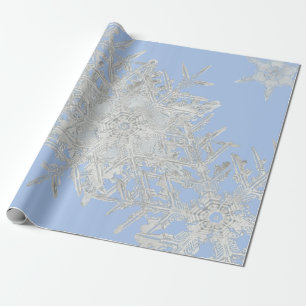 CHRISTMAS WRAPPING WILSON BENTLEY SNÖFLINGOR PRESENTPAPPER