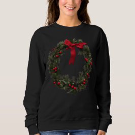 CHRISTMAS WREATH T SHIRT