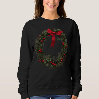 CHRISTMAS WREATH T SHIRT