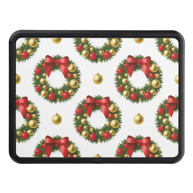 Christmas Wreaths Dragkroksskydd (Framsidan)